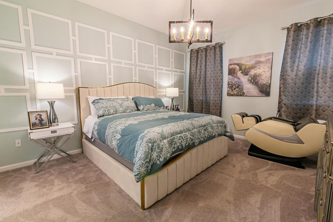 Luxury 12 Bedrooms Pool House 10 Min To Disney4630 كيسيمي المظهر الخارجي الصورة