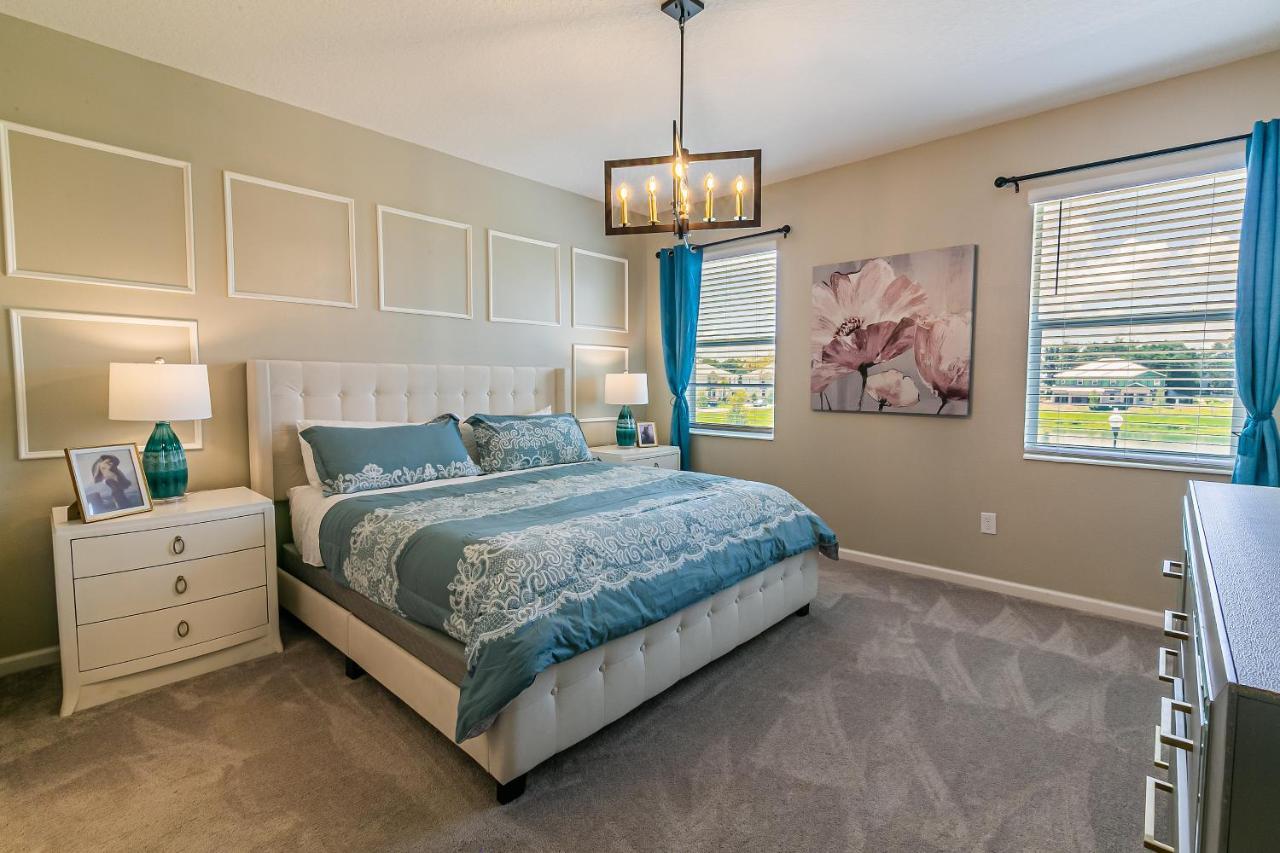Luxury 12 Bedrooms Pool House 10 Min To Disney4630 كيسيمي المظهر الخارجي الصورة