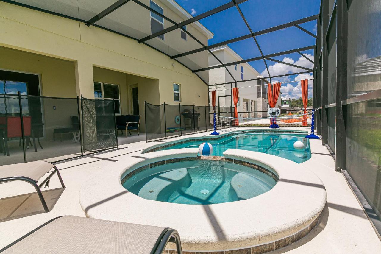 Luxury 12 Bedrooms Pool House 10 Min To Disney4630 كيسيمي المظهر الخارجي الصورة